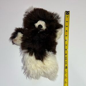 Real Alpaca Fur Teddy Bear